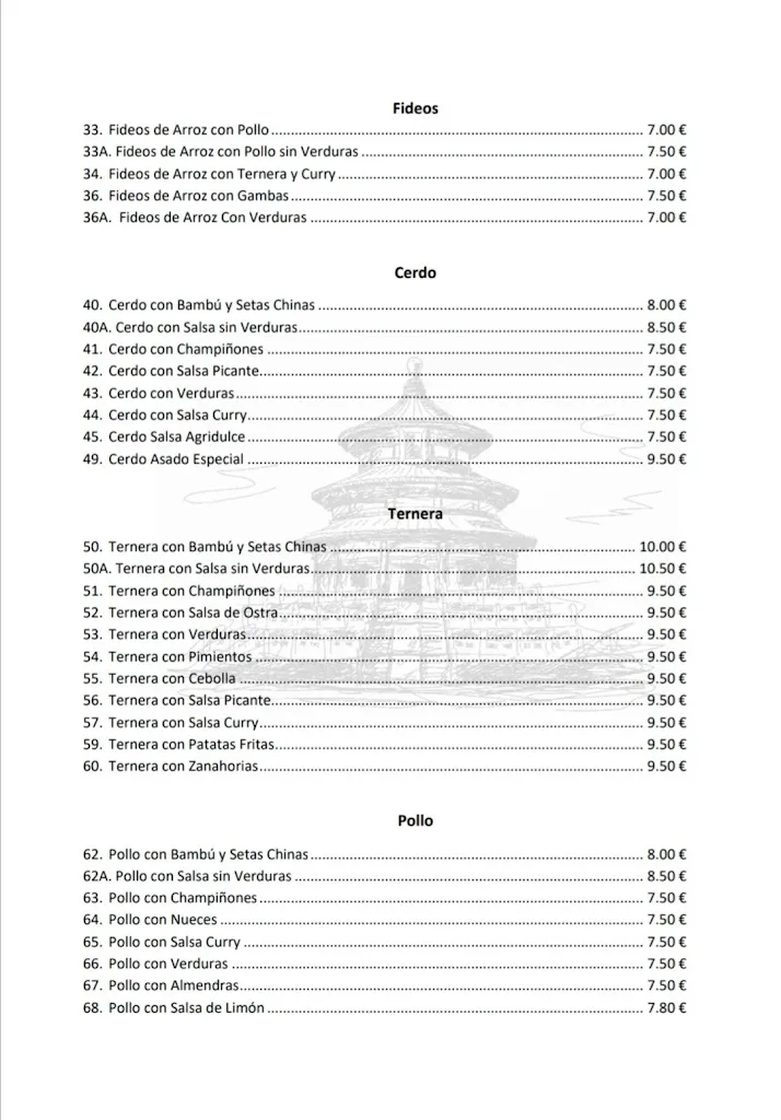 Menu_Restaurante Palacio de Roquetas_Alicún_image_1