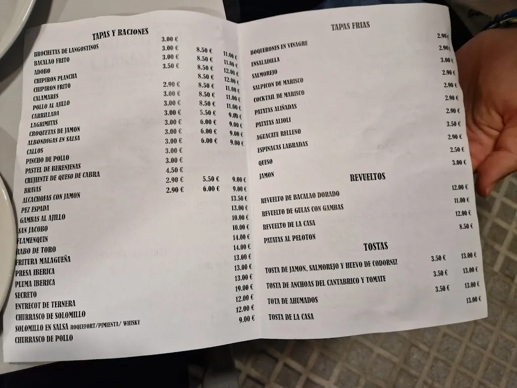 Menu_Restaurante La Alcarraza_Écija_immagine_1