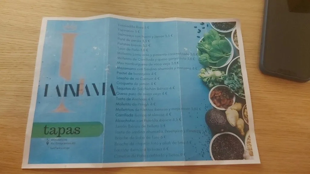 Menu_LA INFANTA restaurante_Écija_image_4