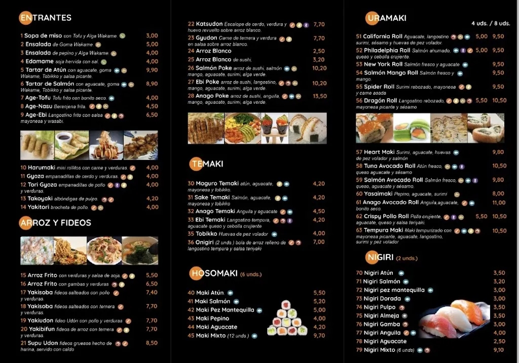 Menu_Restaurante Japonés Kikoya_Écija_image_1