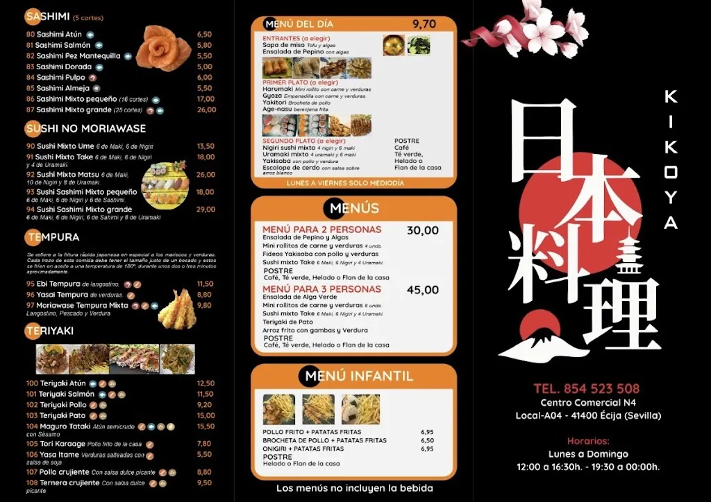 Menu_Restaurante Japonés Kikoya_Écija_image_2