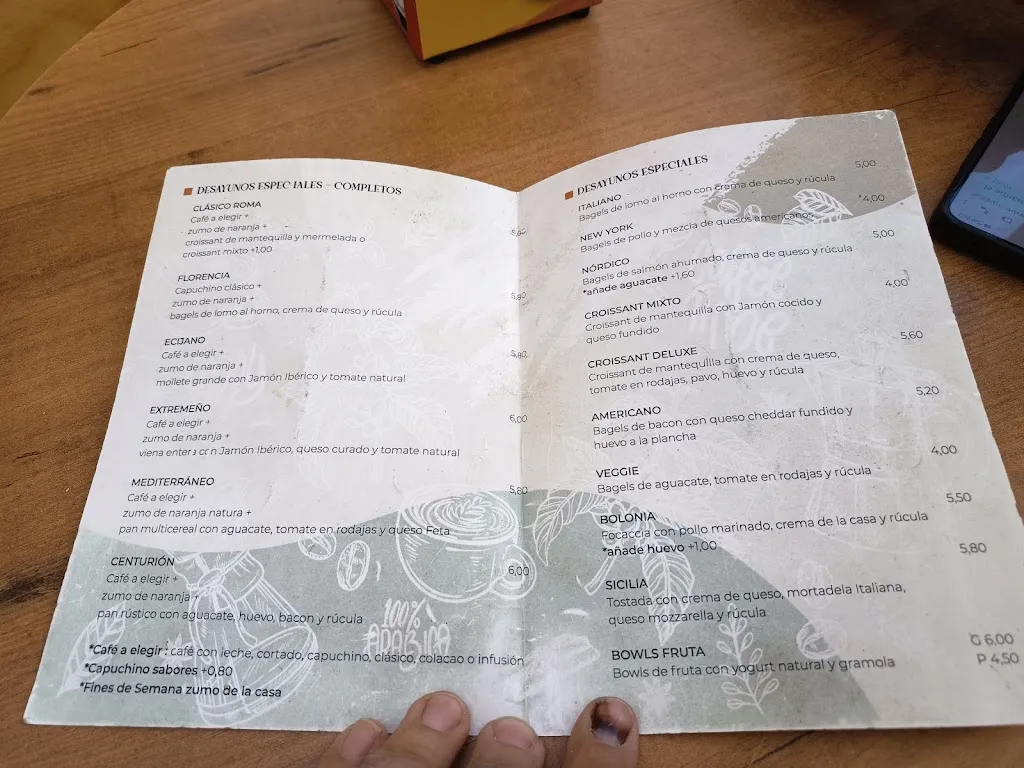 Menu_Café Roma_Écija_image_2