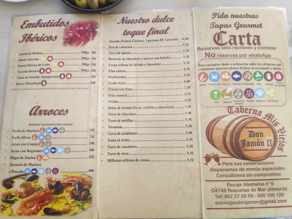 Menu_Mis viejos Don Jamón ll_Alicún_image_4