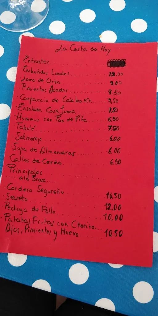 Menu_Casa Juana_Alicún_immagine_1