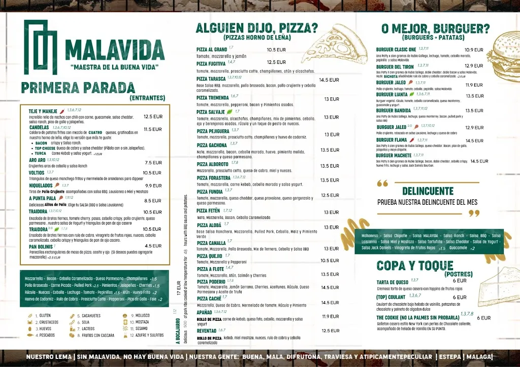 Menu_Restaurante | Malavida Relío Urbano | Hamburguesas y Pizzas_Estepa_image_1