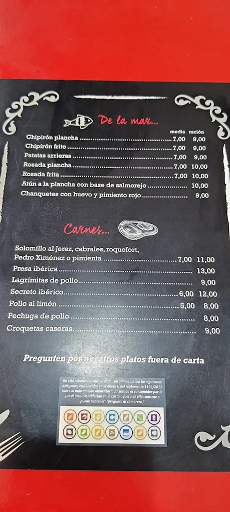 Menu_Bar Los Remedios_Estepa_image_1