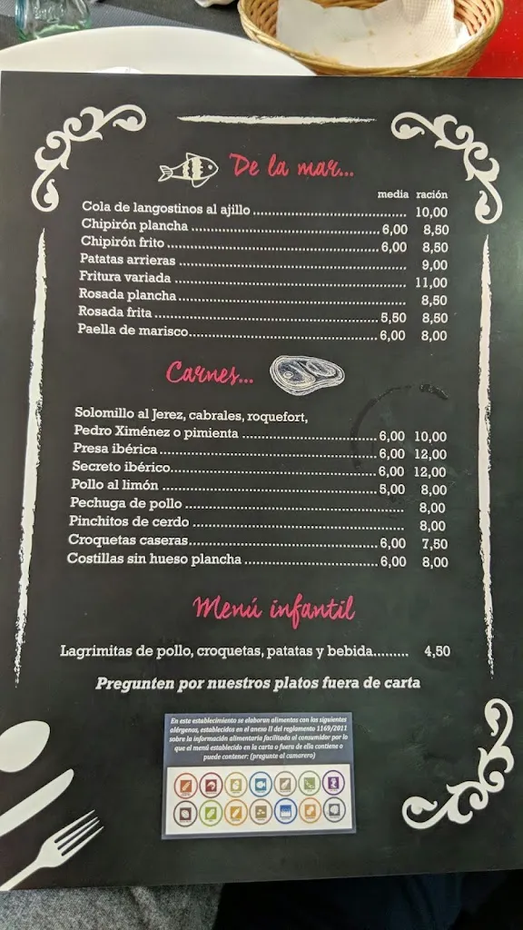 Menu_Bar Los Remedios_Estepa_image_4
