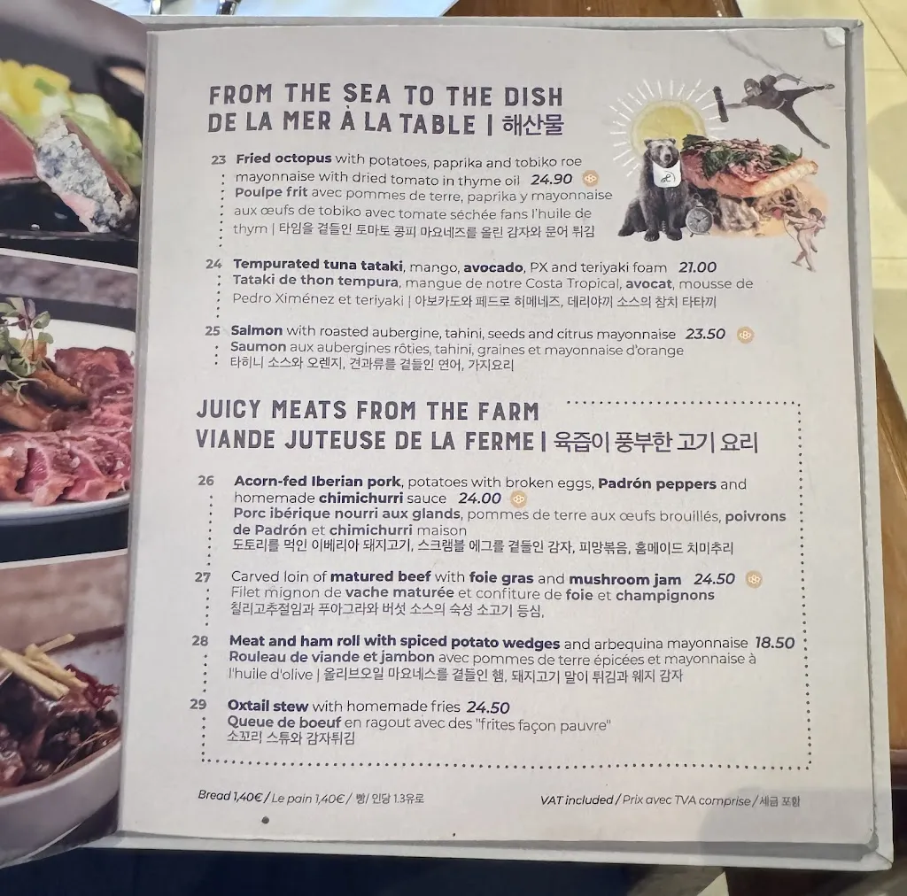 Menu_La Auténtica Carmela_Alicún_image_2