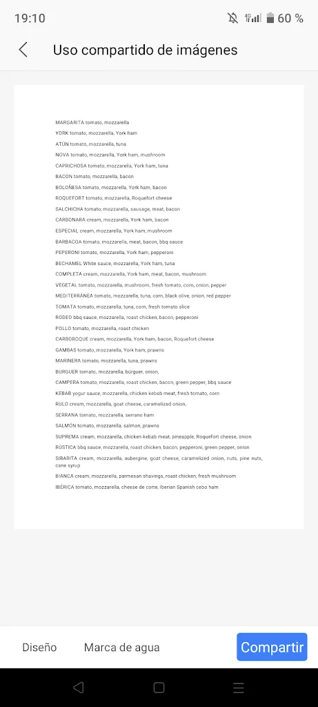 Menü_Pizzería El Corral_Estepa_Bild_2