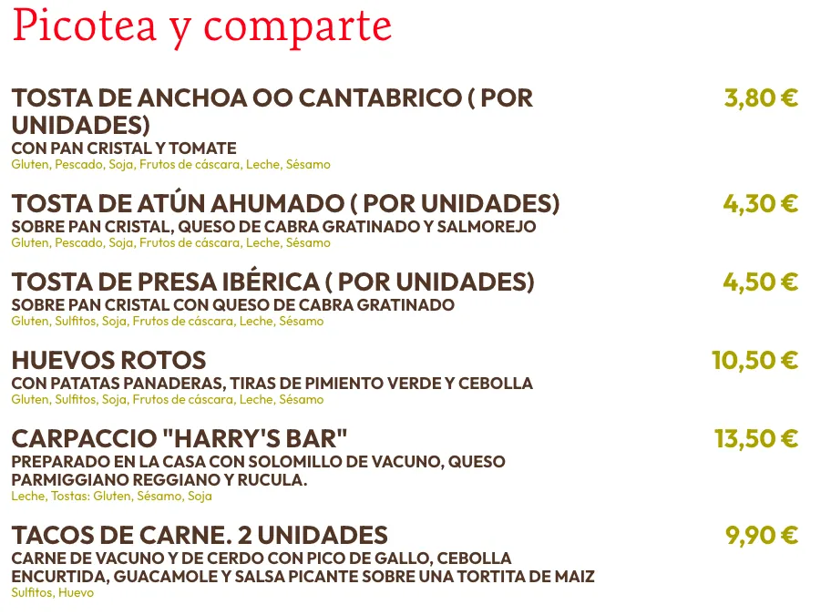 Menu_Restaurante La Bodega de Salteras_Garrobo El_image_3