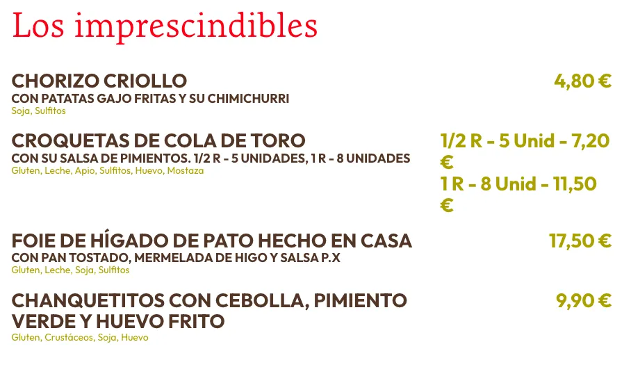 Menu_Restaurante La Bodega de Salteras_Garrobo El_image_4