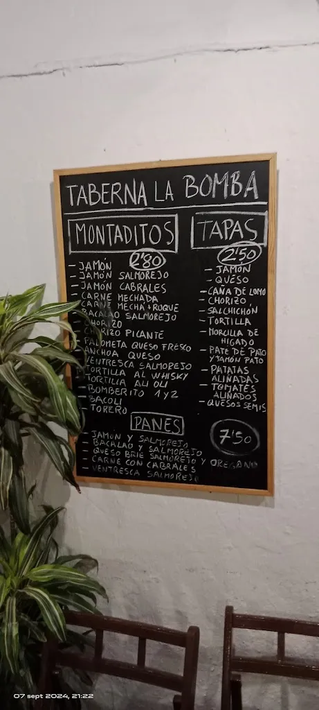 Menu_Taberna Galería la Bomba_Gerena_image_4
