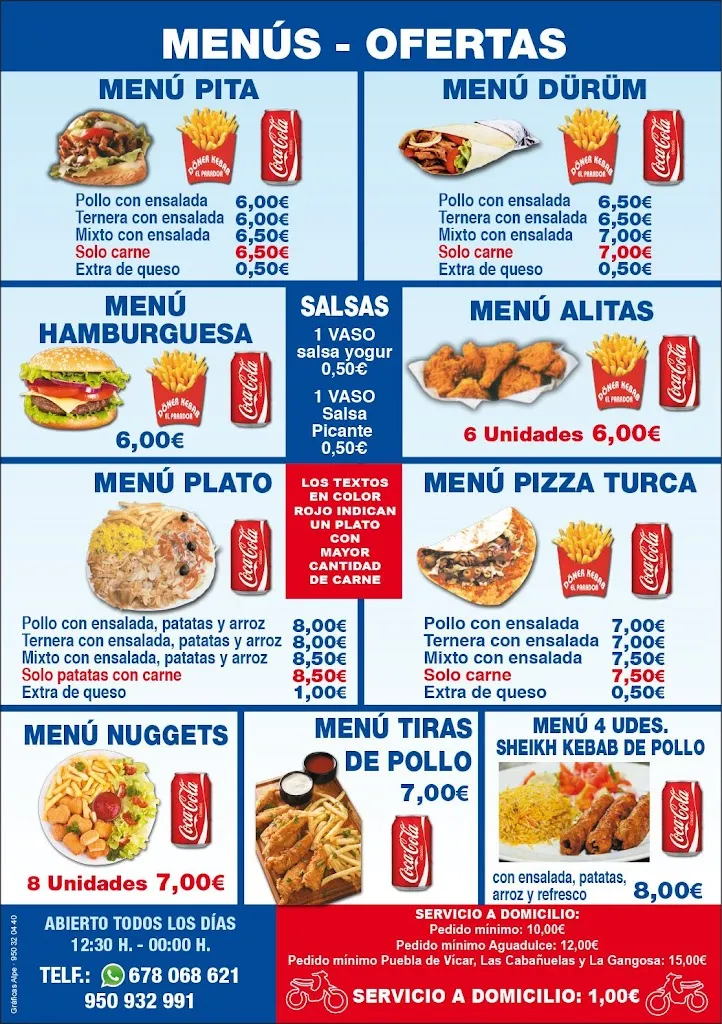 Menu_El Parador_Alicún_image_2