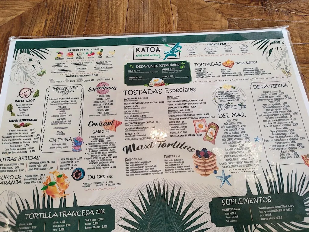 Menu_Katoa wild wild cooking_Alicún_image_1