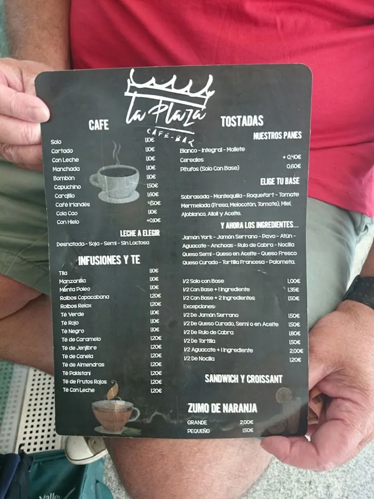 Menu_La Plaza CAFÉ-BAR._Alicún_image_3