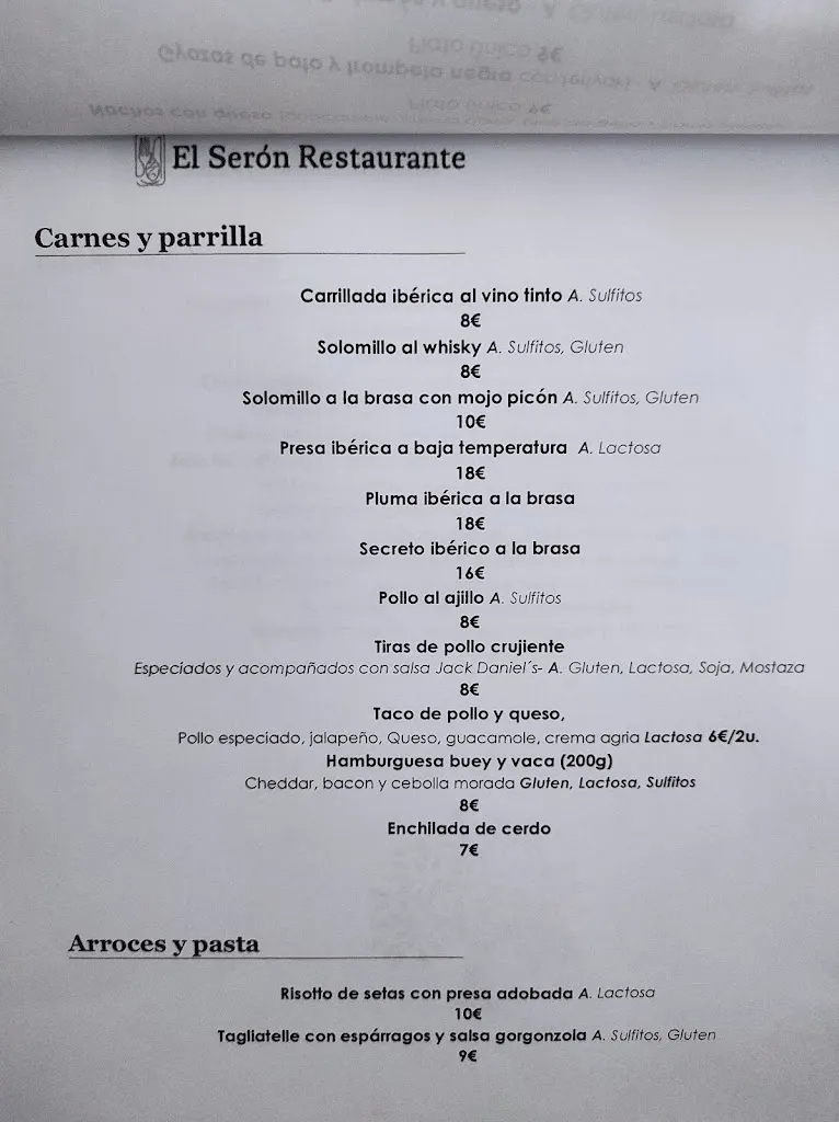 Menu_KIOSCO EL PALACIO GUADALCANAL_Guadalcanal_image_3