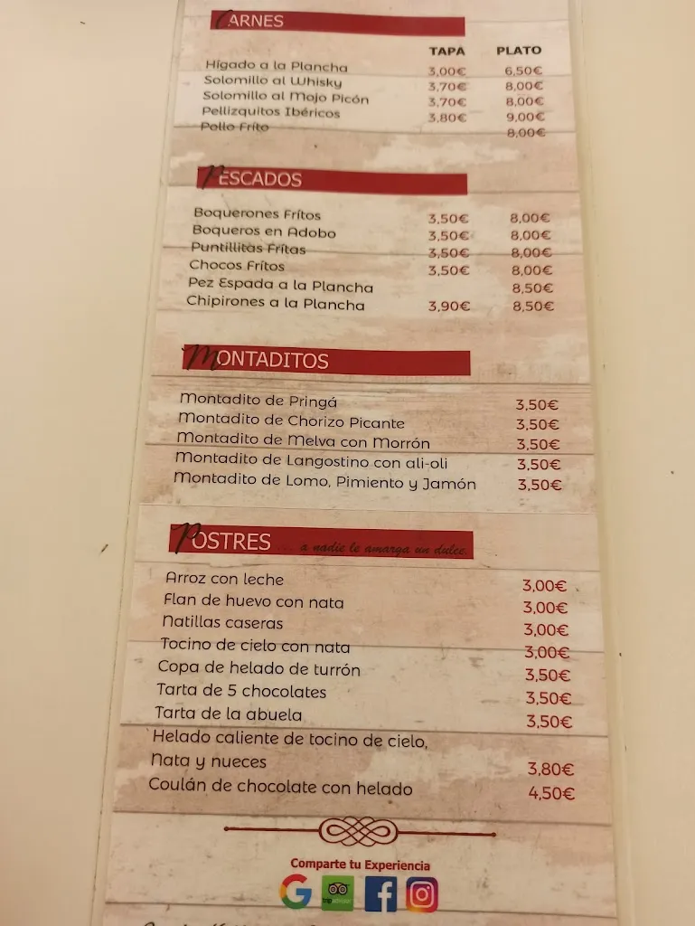Menu_Carriles' House_Gines_image_1