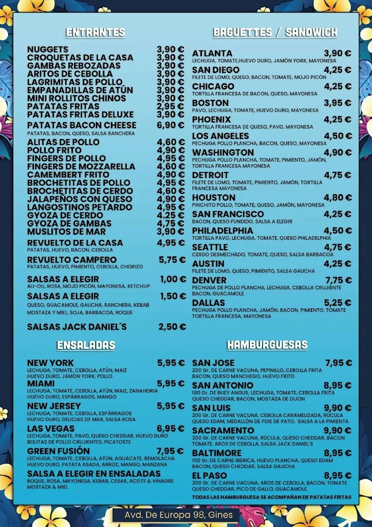 Menu_Green House lounge_Gines_image_1