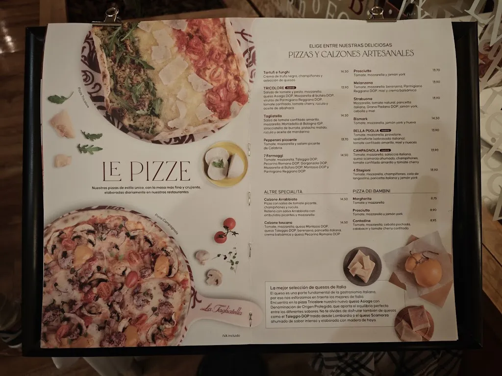 Menu_Restaurante La Tagliatella | Gines Plaza, Sevilla_Gines_image_3