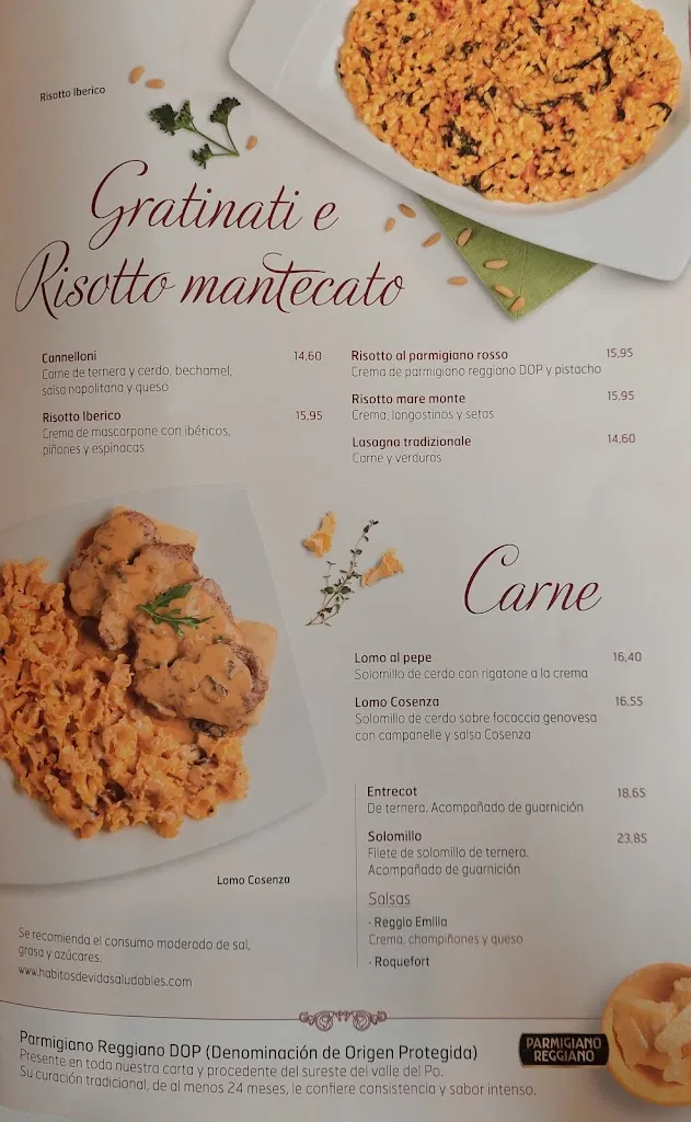 Menu_Restaurante La Tagliatella | Gines Plaza, Sevilla_Gines_image_4