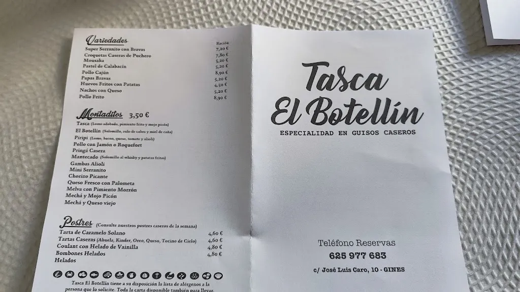 Menu_Tasca El Botellin_Gines_image_1
