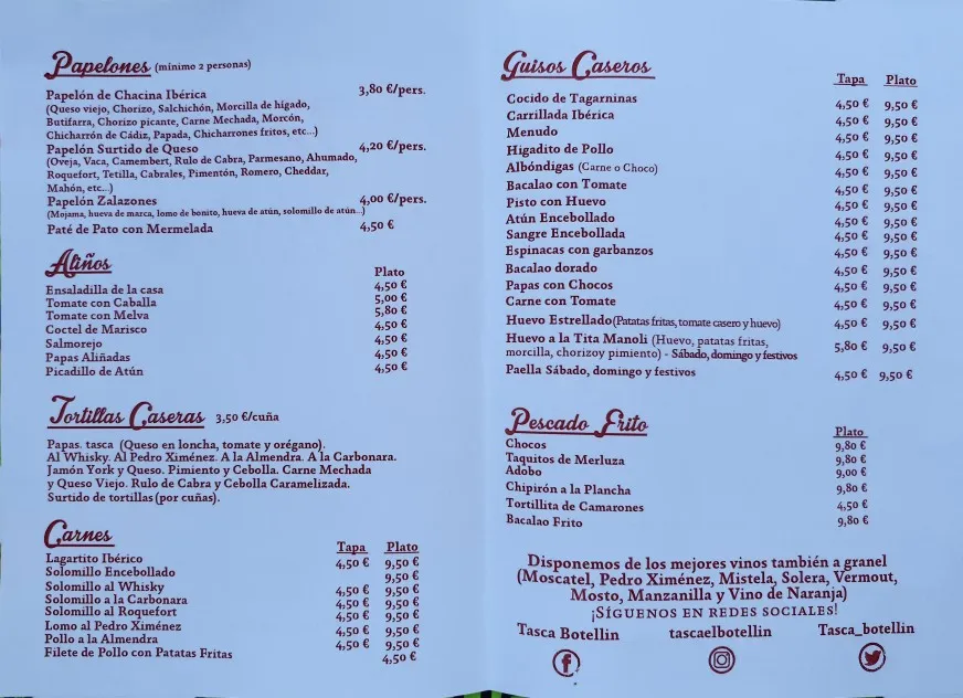 Menu_Tasca El Botellin_Gines_image_2