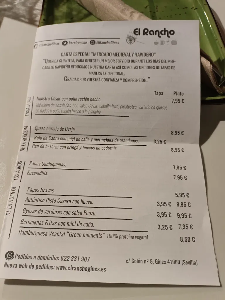 Menu_The Ranch Bar_Gines_image_3