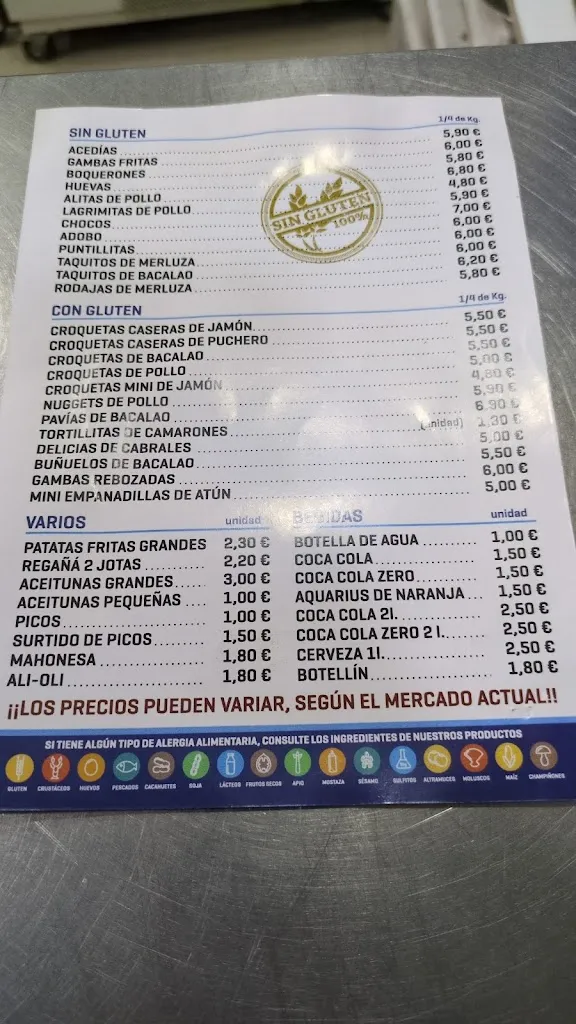 Menu_Freiduria Arellano_Gines_image_1