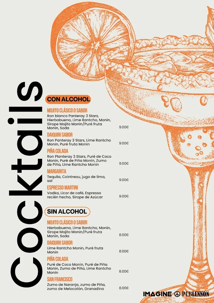 Menu_Terraza Imagine - Pintxos, copas y música en Gines_Gines_immagine_1