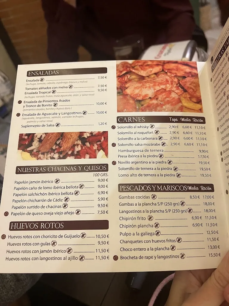 Menu_El Picoteo_Gines_image_4