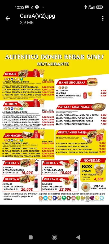 Menu_ASADOR DE POLLO GINÉS_Gines_immagine_2