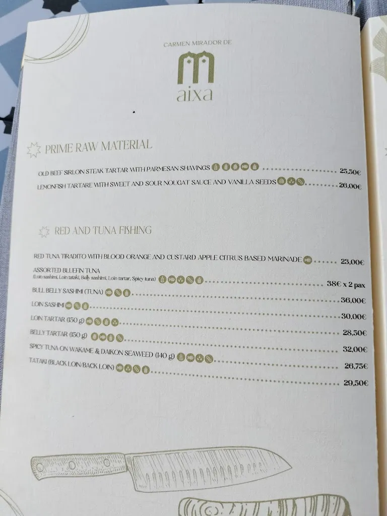 Menu_Carmen Mirador De Aixa_Alicún_image_4