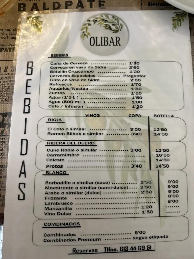 Menu_Bar OLIBAR_Guillena_image_1
