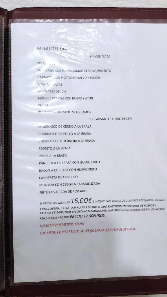 Menu_Hostal Venta Los Arcos_Guillena_image_1