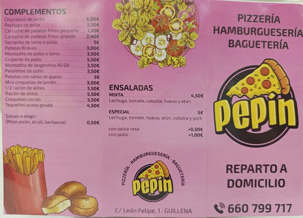 Menu_Pizzeria Pepin Guillena_Guillena_image_2