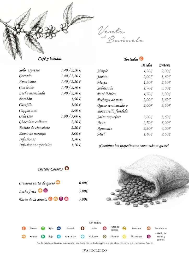 Menu_Restaurante Venta El Buñuelo_Alicún_image_1