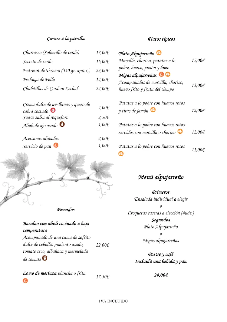 Menu_Restaurante Venta El Buñuelo_Alicún_image_3