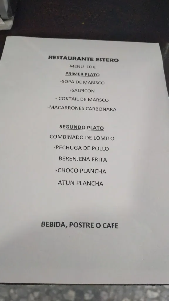 Menu_Restaurante Estero_Isla Mayor_image_3
