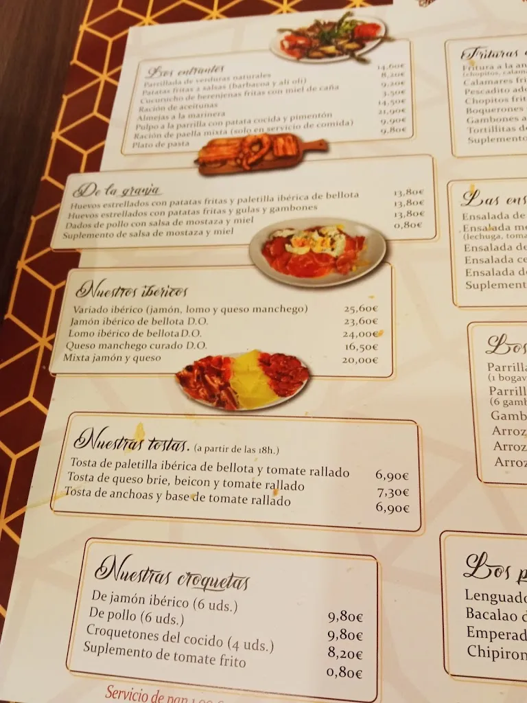 Menu_Taberna Andaluza La Isla del Sur_Isla Mayor_image_4