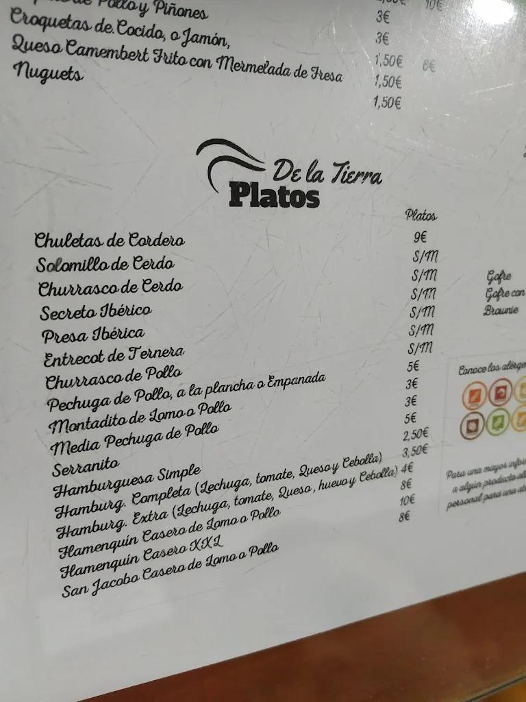 Menu_Bar Cafetería Heladería Corrales_Lantejuela La_image_2