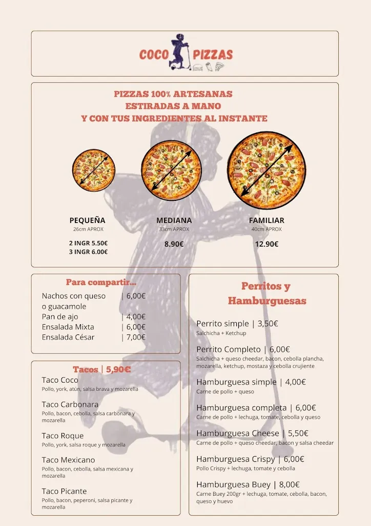 Menu_Coco Pizzas_Lantejuela La_immagine_1
