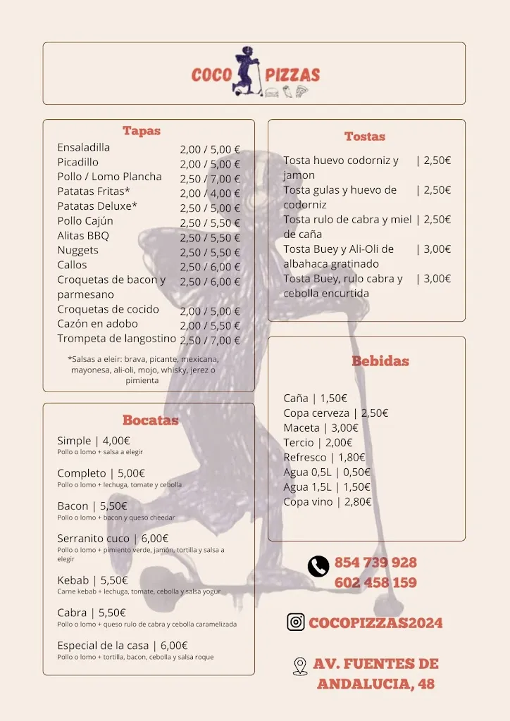 Menu_Coco Pizzas_Lantejuela La_immagine_2