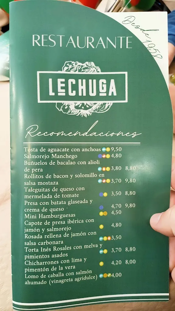 Menu_Bar Restaurante Lechuga_Lebrija_image_2