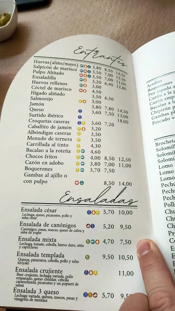 Menu_Bar Restaurante Lechuga_Lebrija_image_3