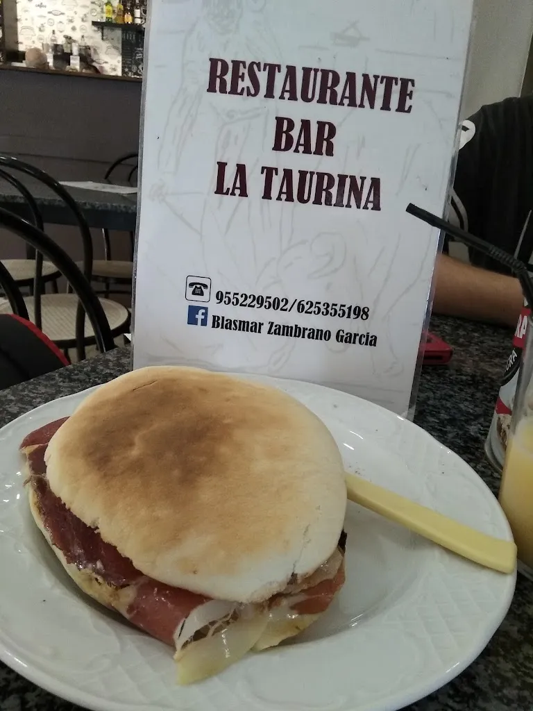 Menu_Bar La taurina_Lebrija_image_6