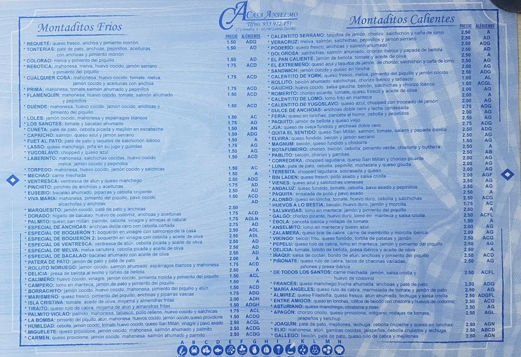 Menu_Bar Casa Anselmo_Lebrija_image_2