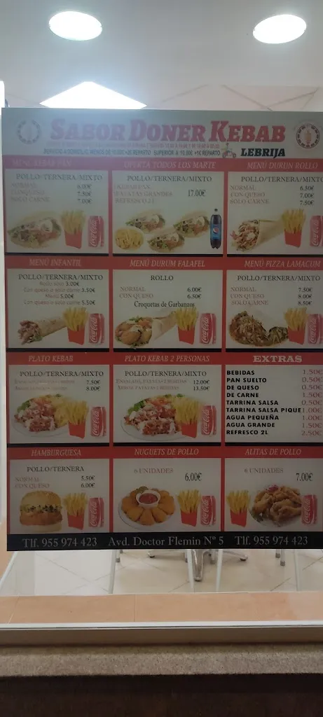 Menu_Sabor doner kebab lebrija_Lebrija_image_4