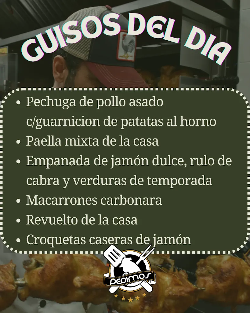 Menü_Asador de pollos Pedimos_Lebrija_Bild_1