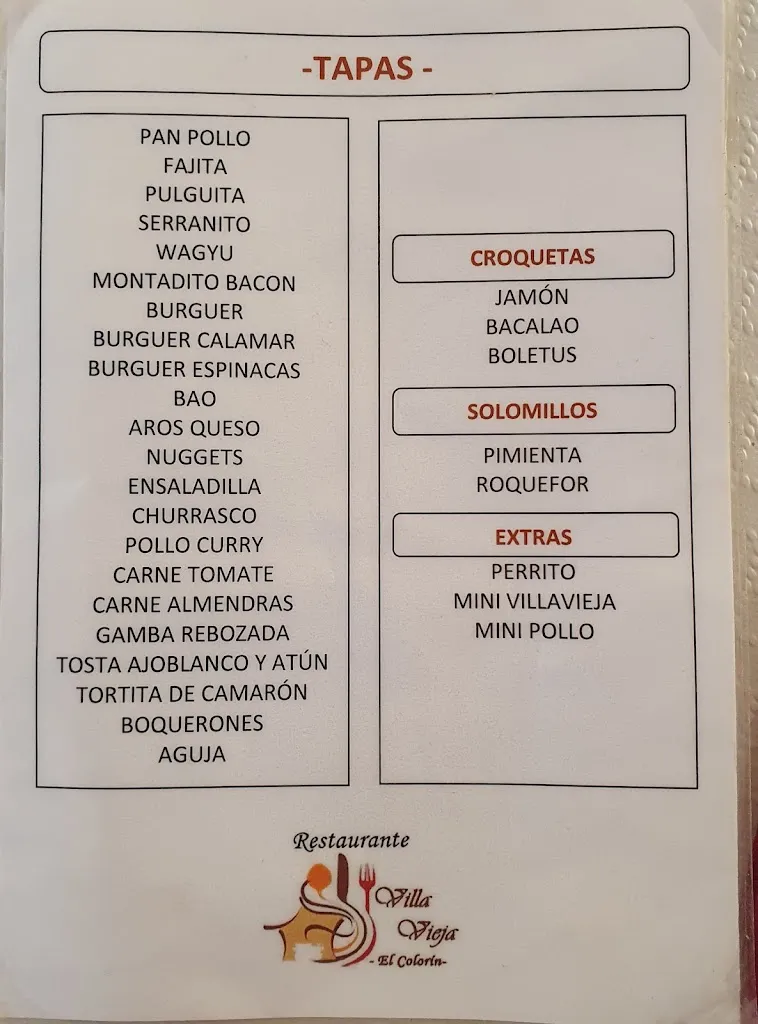 Menü_Restaurante Villavieja_Berja_Bild_3