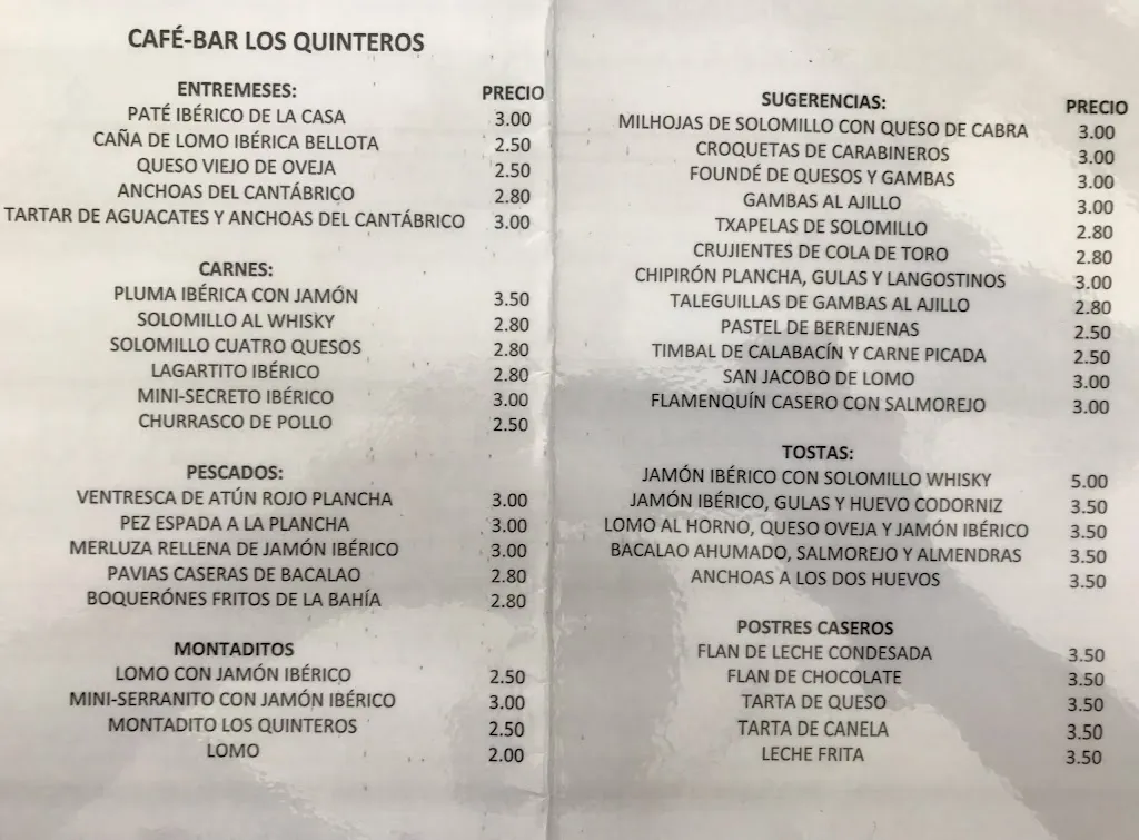 Menu_Bar restaurante Márgaro Tapas_Lora del Río_image_3